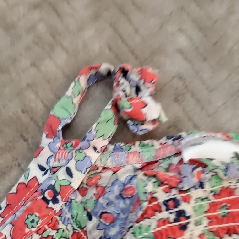 Carter's Colorful Floral Romper Baby 12 Months